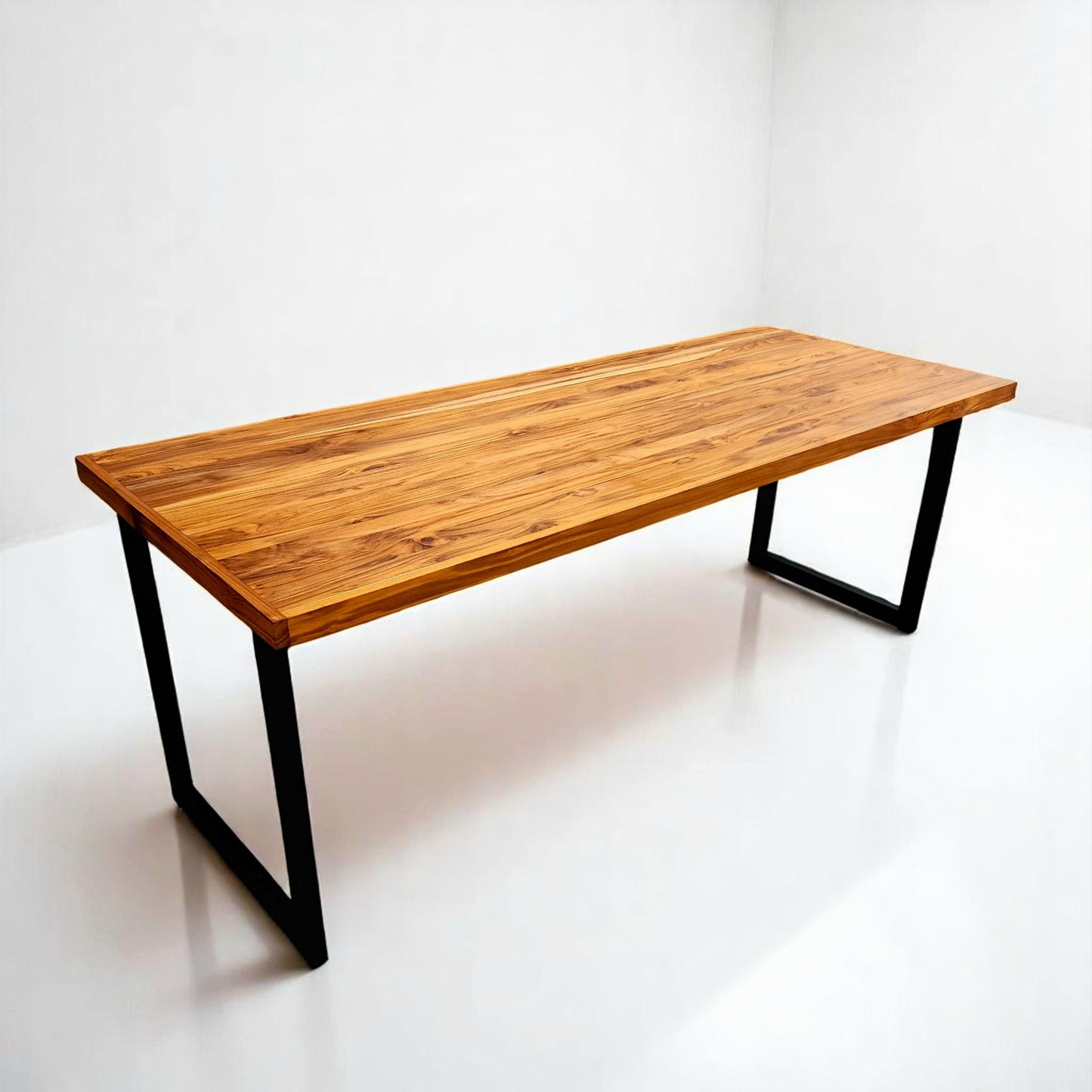 Mesa de Jantar Essência Madeira Maciça Teca 160x90