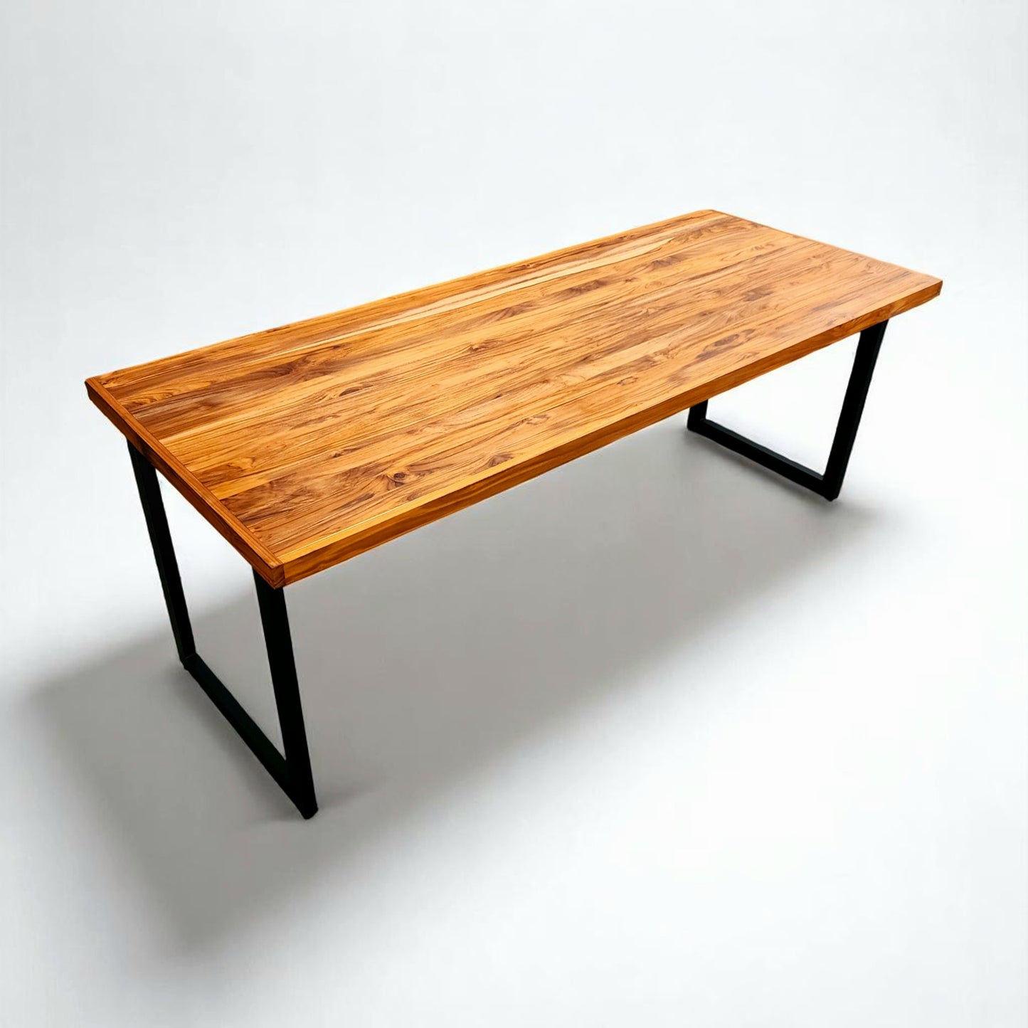 Mesa de Jantar Essência Madeira Maciça Teca 160x90