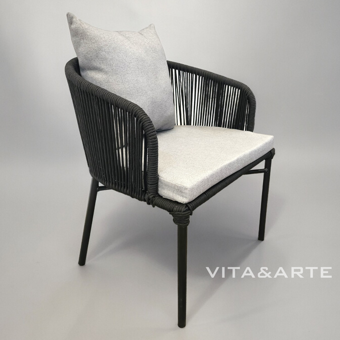 Cadeira Verona Corda Náutica Alumínio