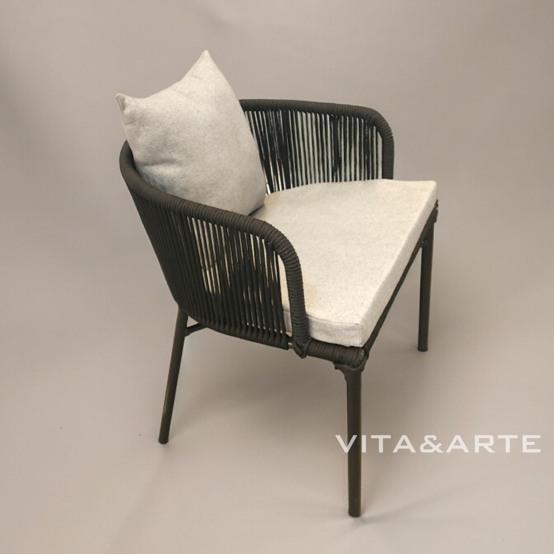 Cadeira Verona Corda Náutica Alumínio