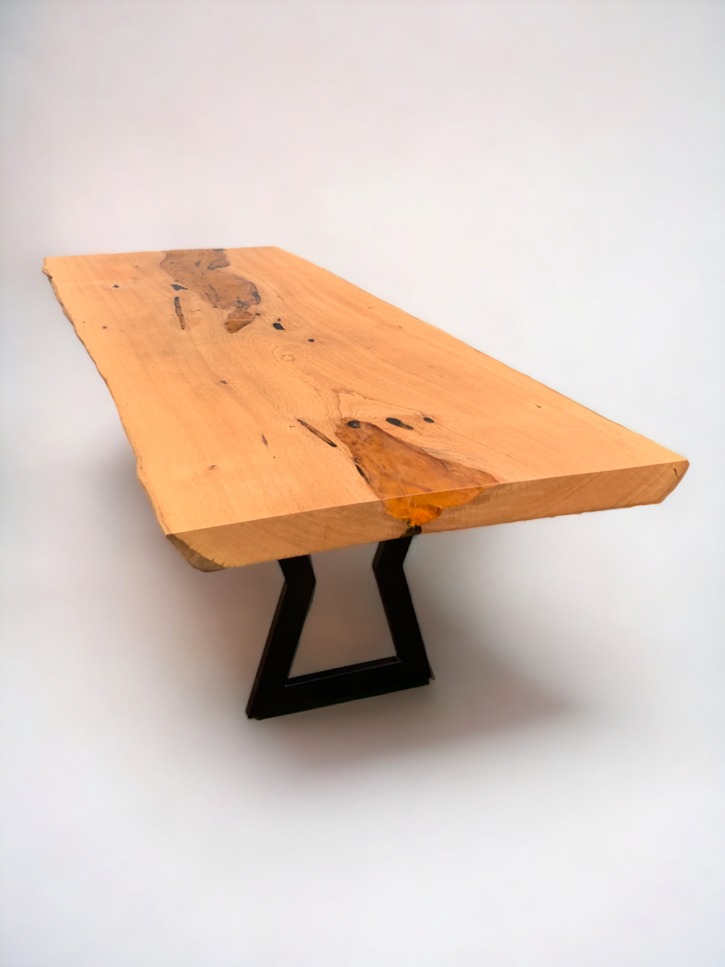 Mesa de Jantar River table Live edge resinada luxo Vita&Arte