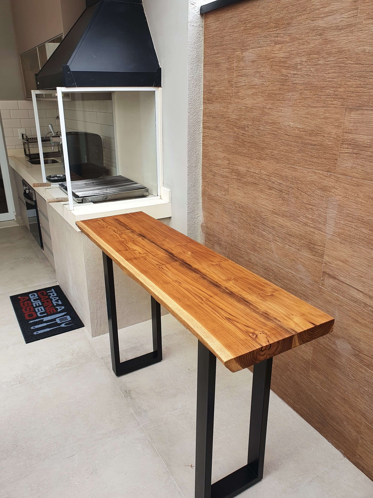 Conjunto Mesa de jantar 200x90 e Aparador 120x45