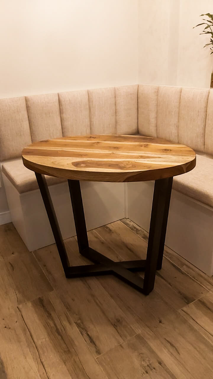 Mesa de jantar Rustica Teca Oval