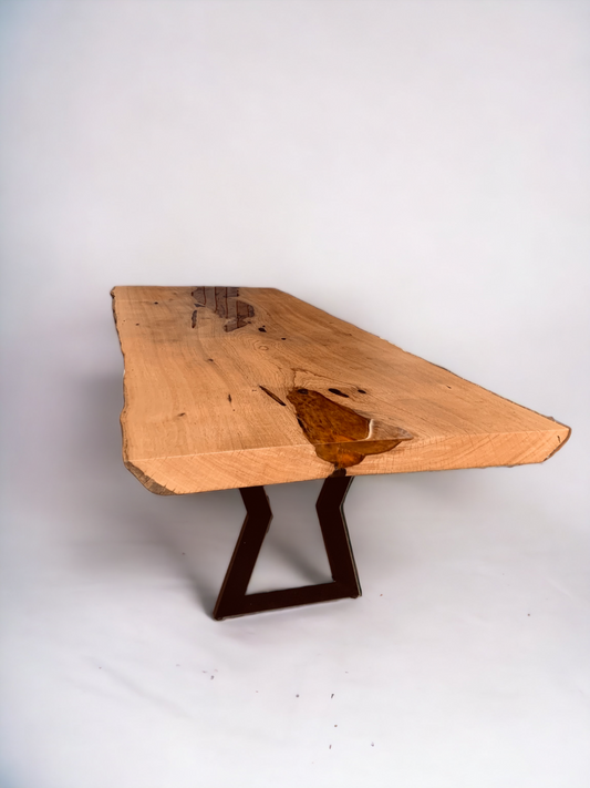 Mesa de Jantar River table Live edge resinada luxo Vita&Arte